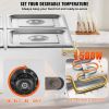 VEVOR 4-Pan Commercial Food Warmer, 4 x 12QT Electric Steam Table